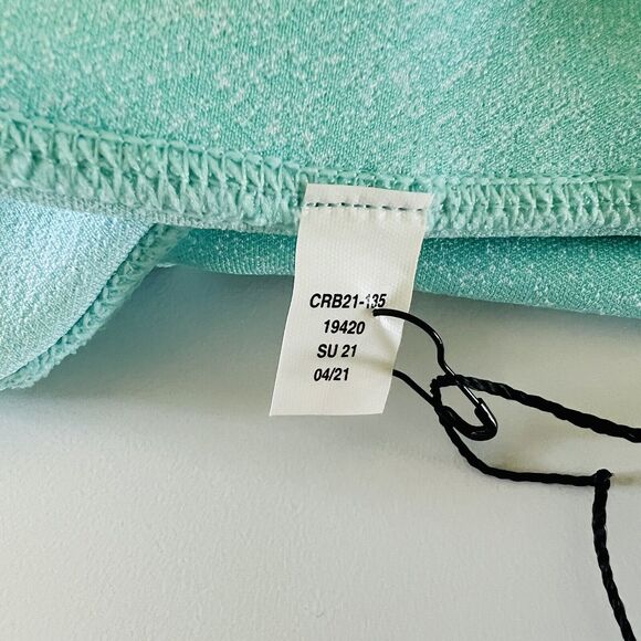 CARBON38 Bright Turquoise White Ombre Jacquard 7/8 Leggings - S - Picture 7 of 7